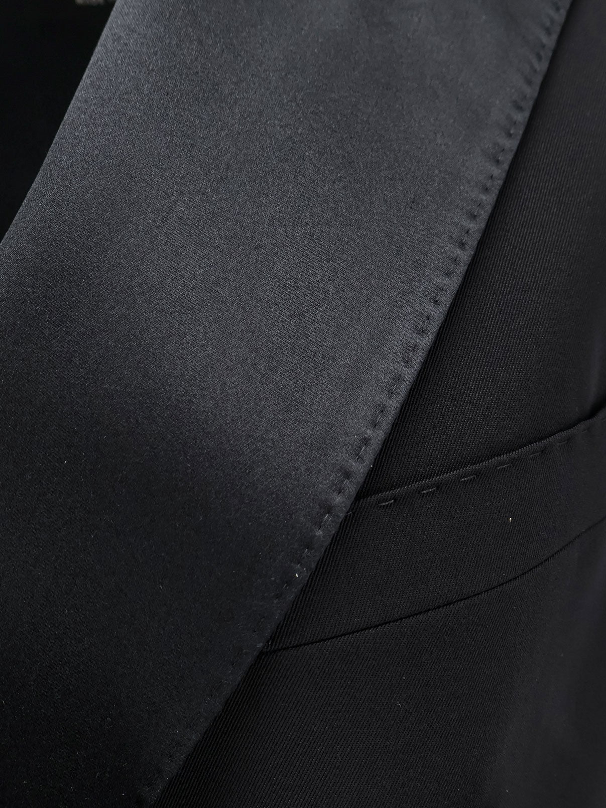 Dolce & Gabbana - Virgin wool and silk blend Tuxedo vest