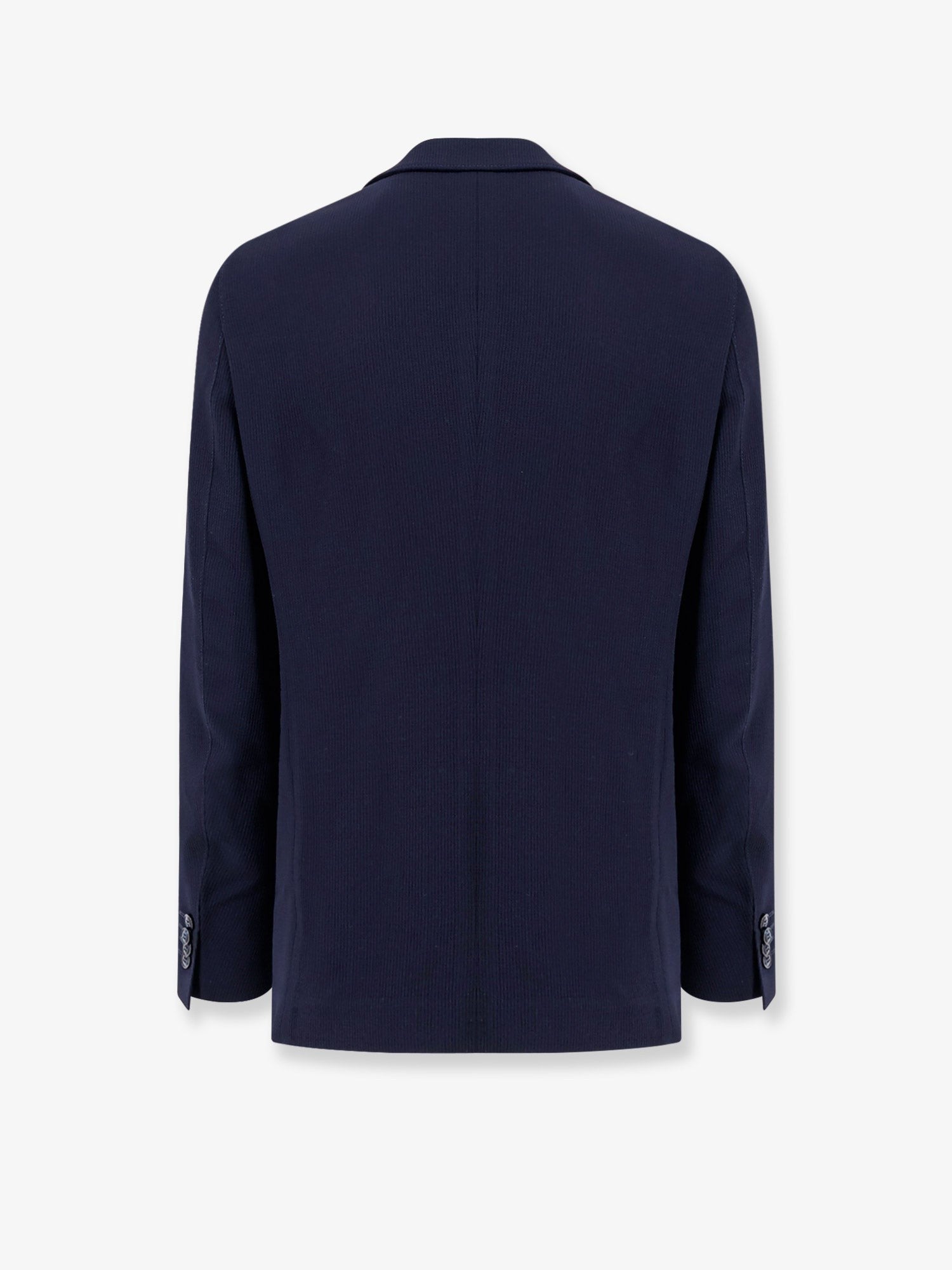 Virgin wool and viscose blazer