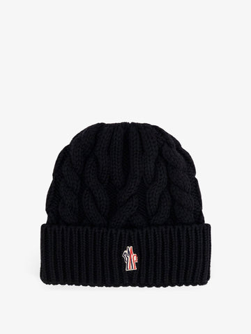 Virgin wool beanie hat