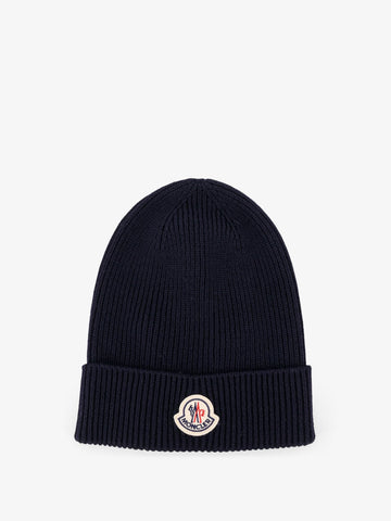 Virgin wool beanie hat