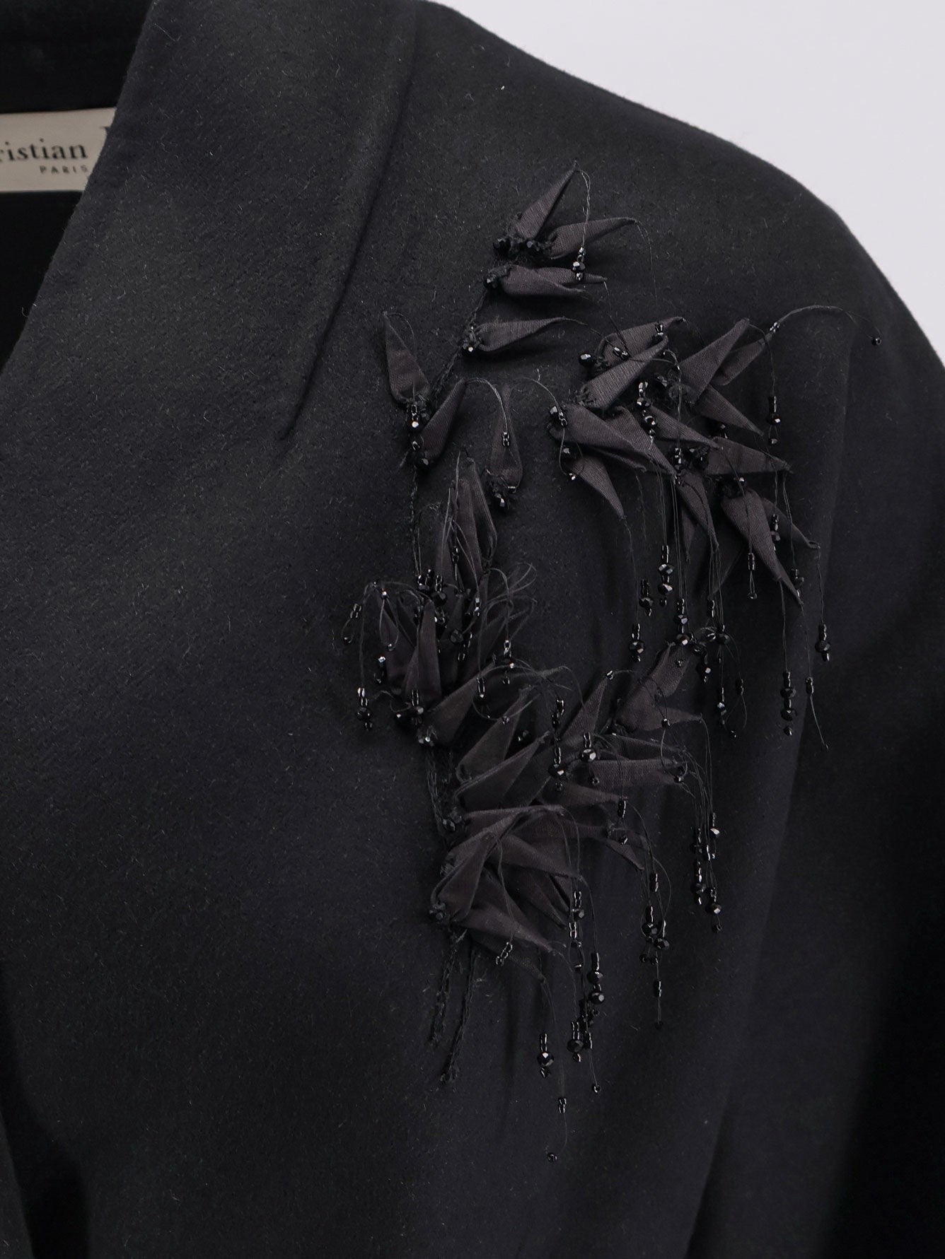 Virgin wool blend coat