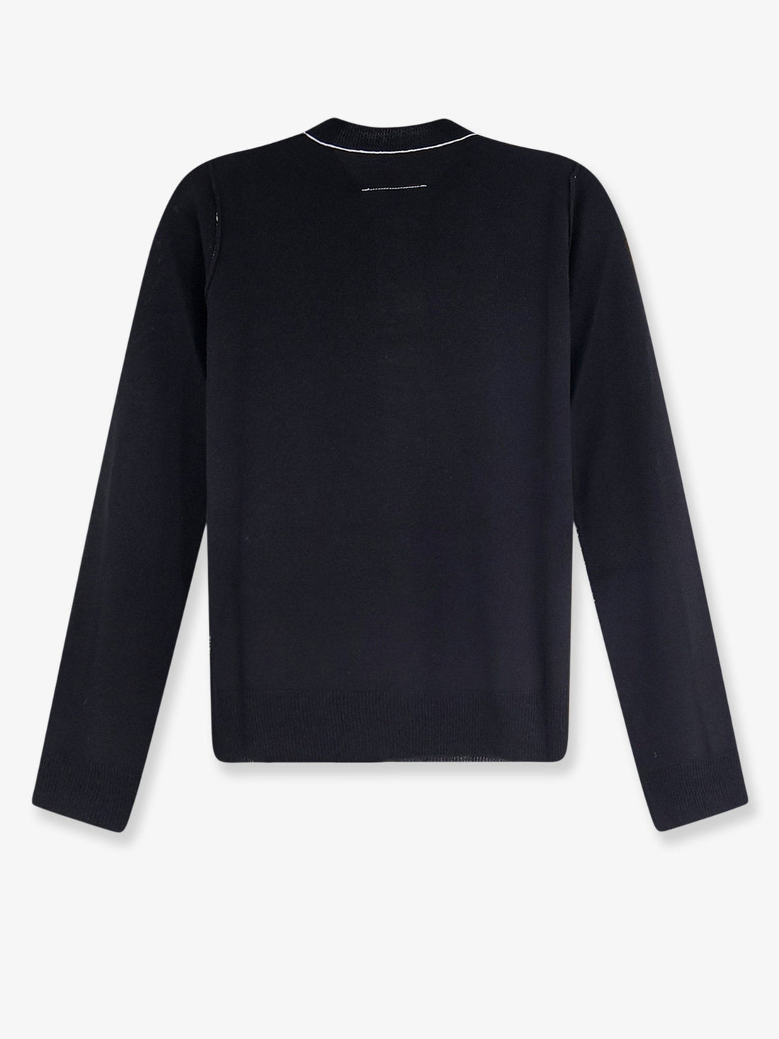 MM6 MAISON MARGIELA - Virgin wool blend sweater Black