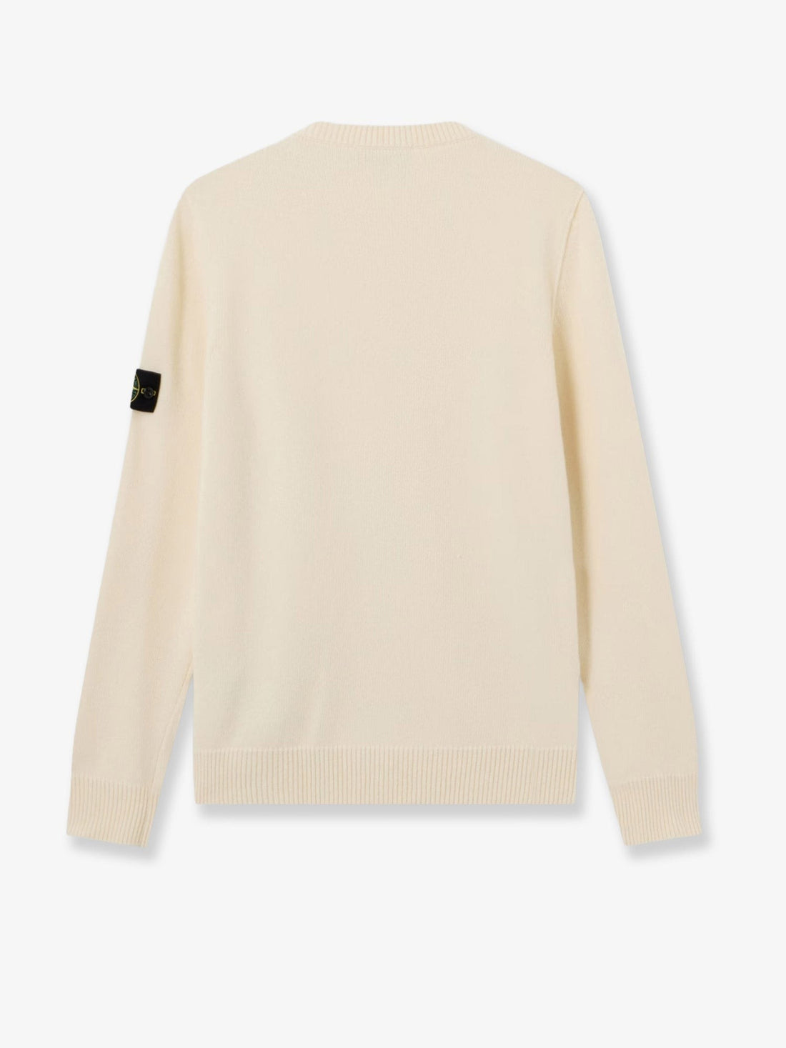 Stone Island - Virgin wool blend sweater Ivory