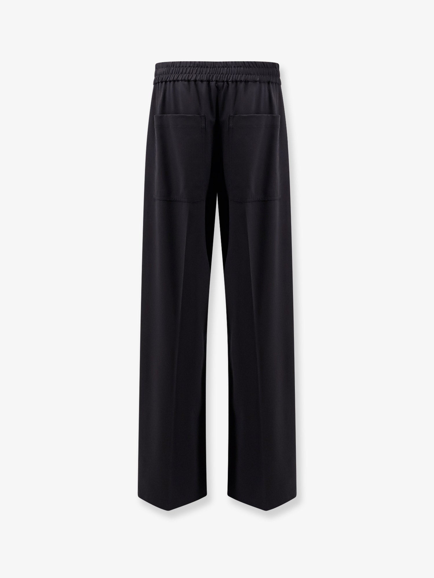Virgin wool blend trousers