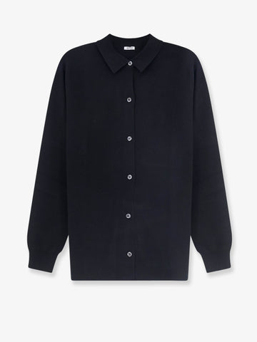 ASPESI - Virgin wool cardigan Black