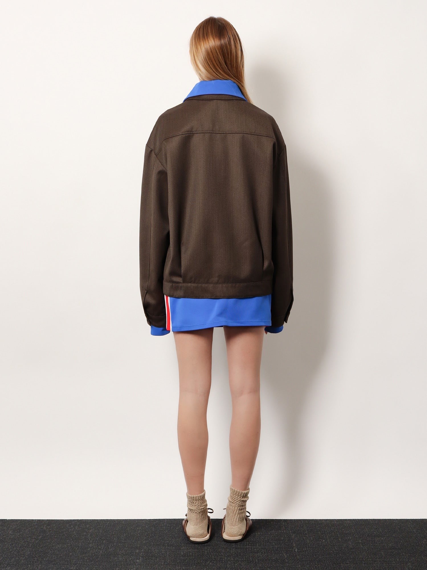 Miu Miu - Virgin wool jacket with Logo detail