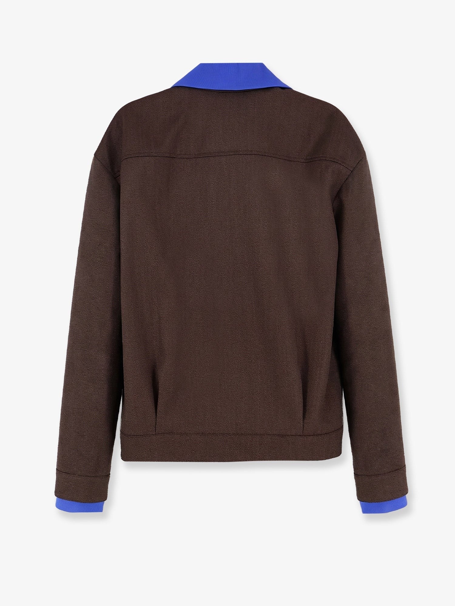 Virgin wool jacket with Logo detail