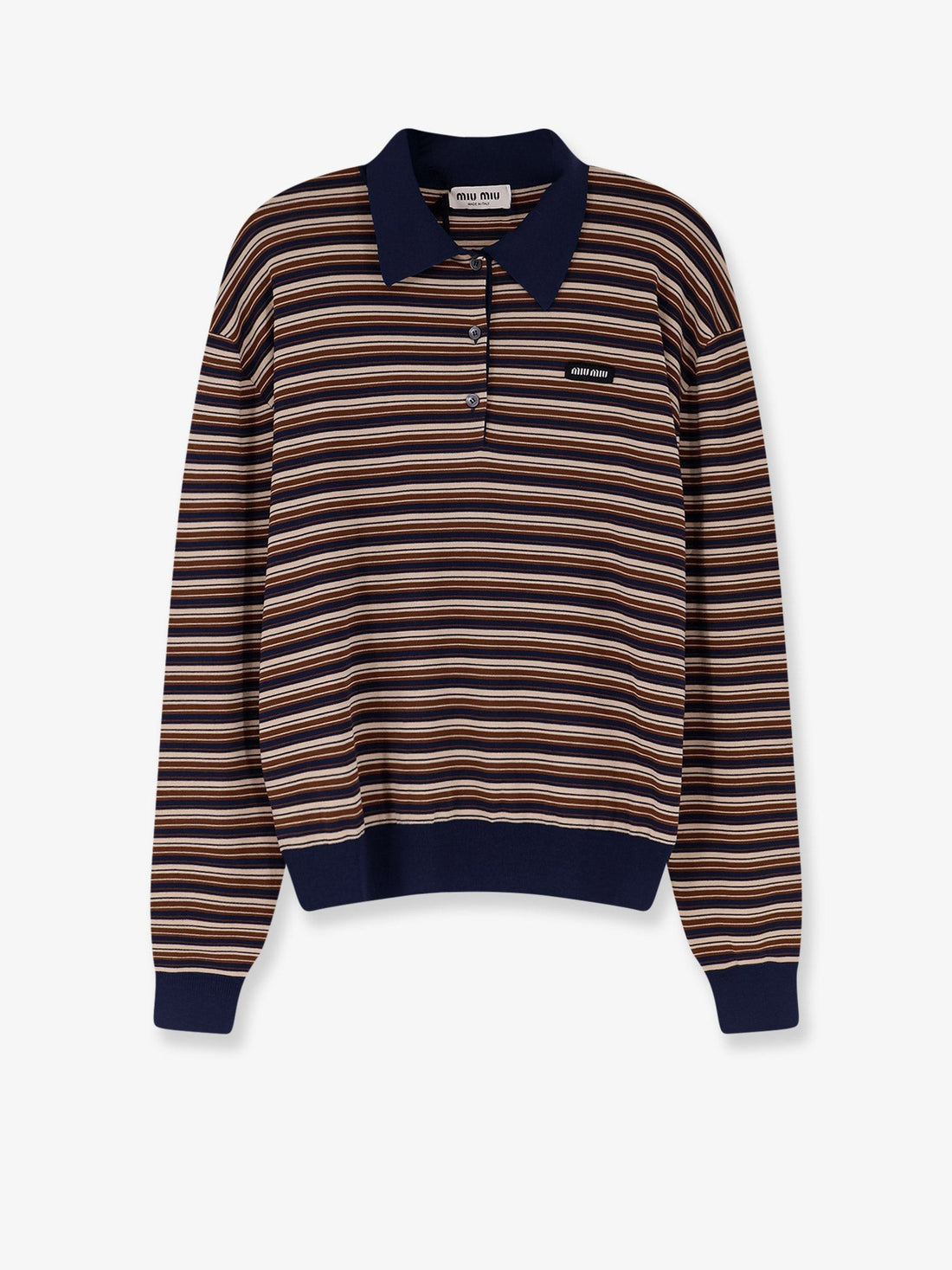 Miu Miu Virgin wool polo shirt