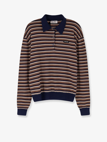 Miu Miu Virgin wool polo shirt