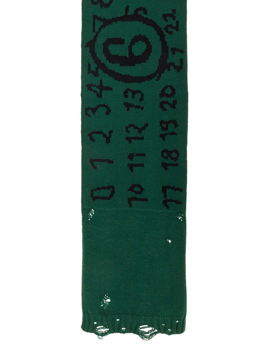 MM6 MAISON MARGIELA VIRGIN WOOL SCARF