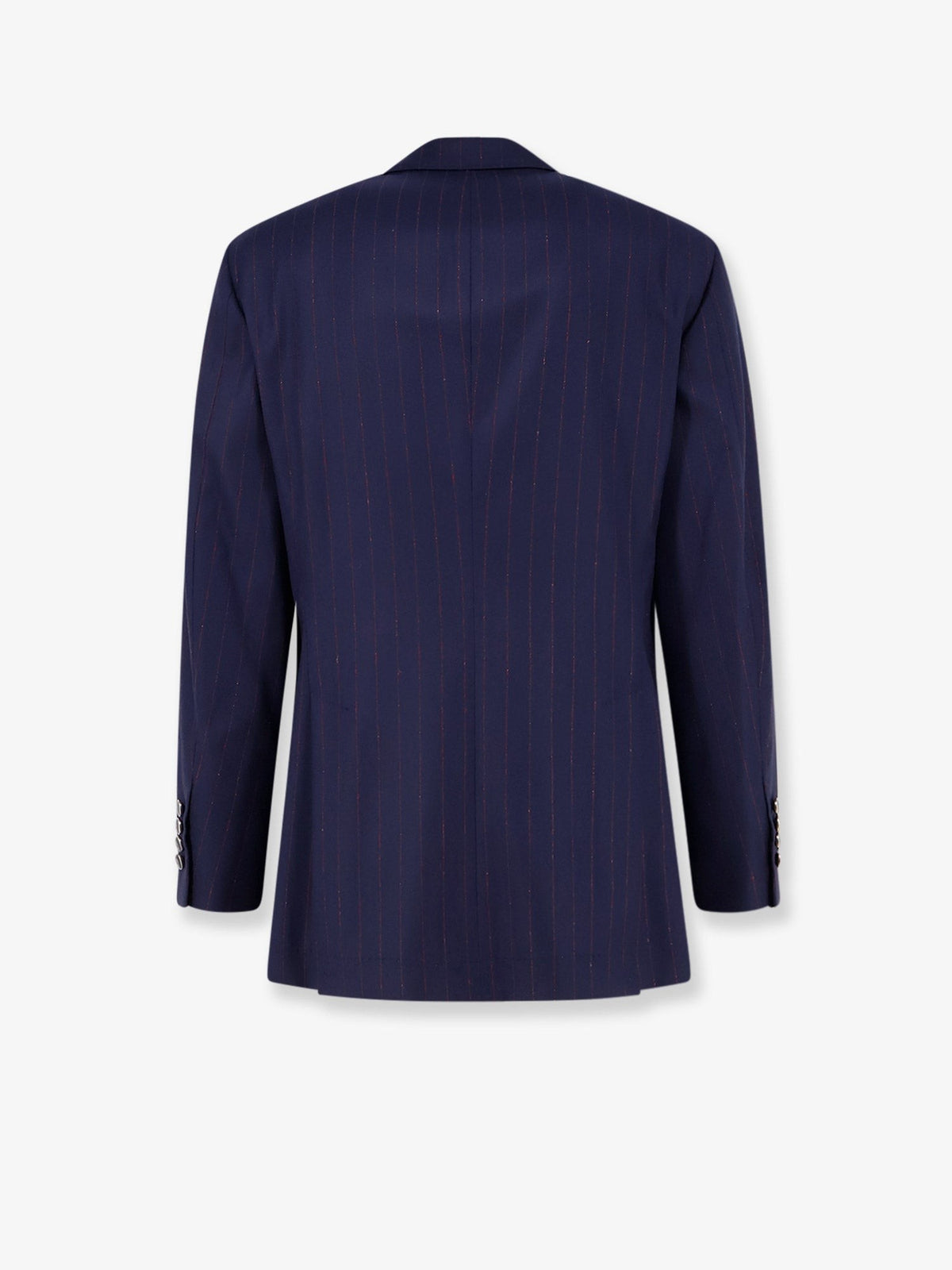 Brunello Cucinelli - Virgin wool suit with pinstripe pattern