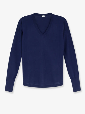 ASPESI - Virgin wool sweater Blue