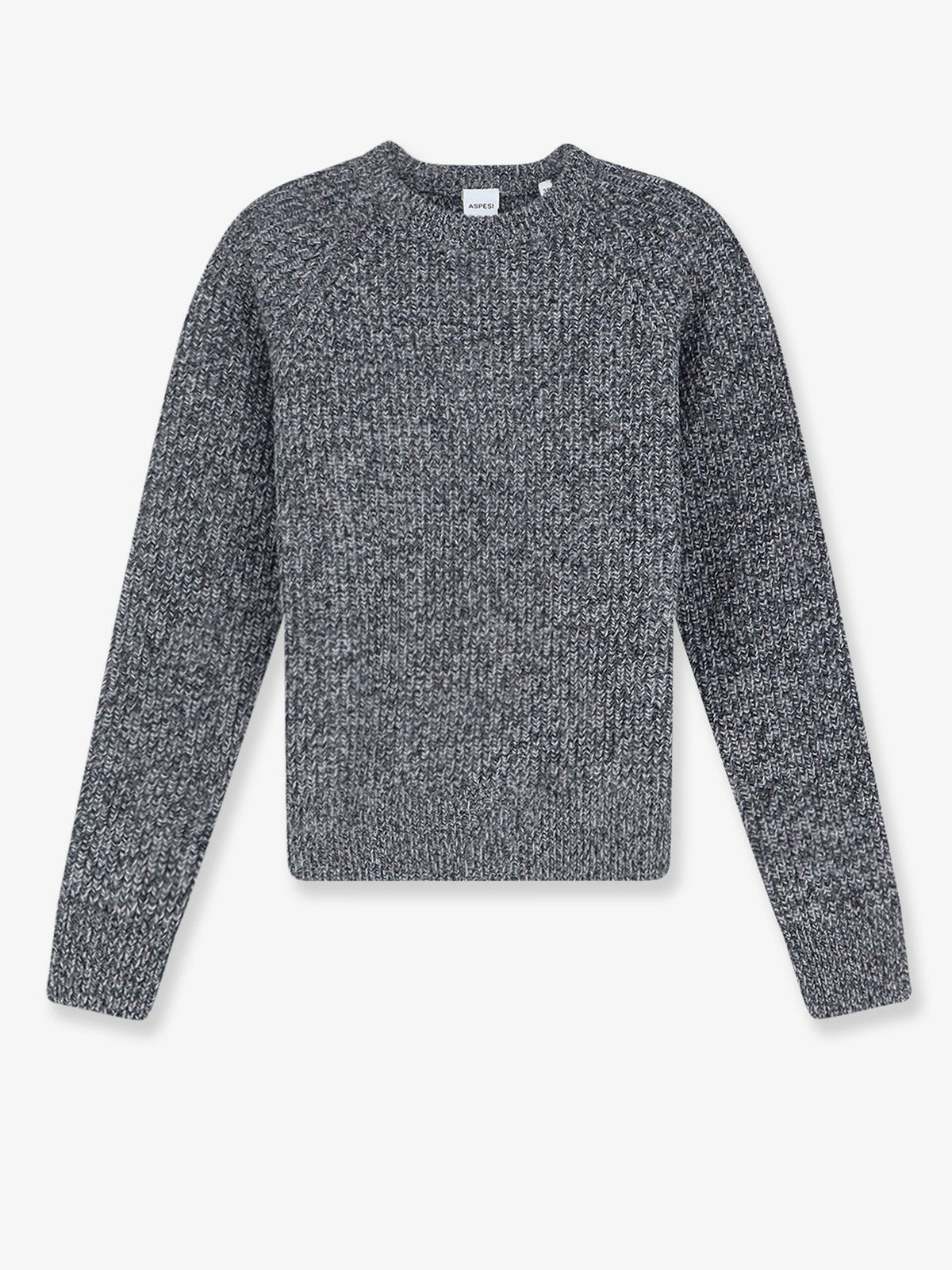 ASPESI - Virgin wool sweater Grey