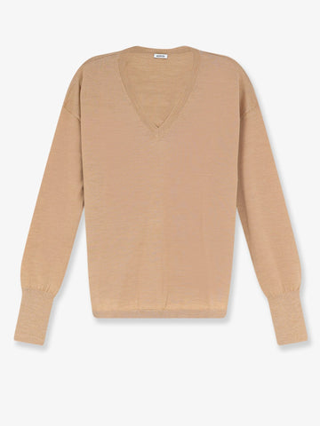 ASPESI - Virgin wool sweater beige