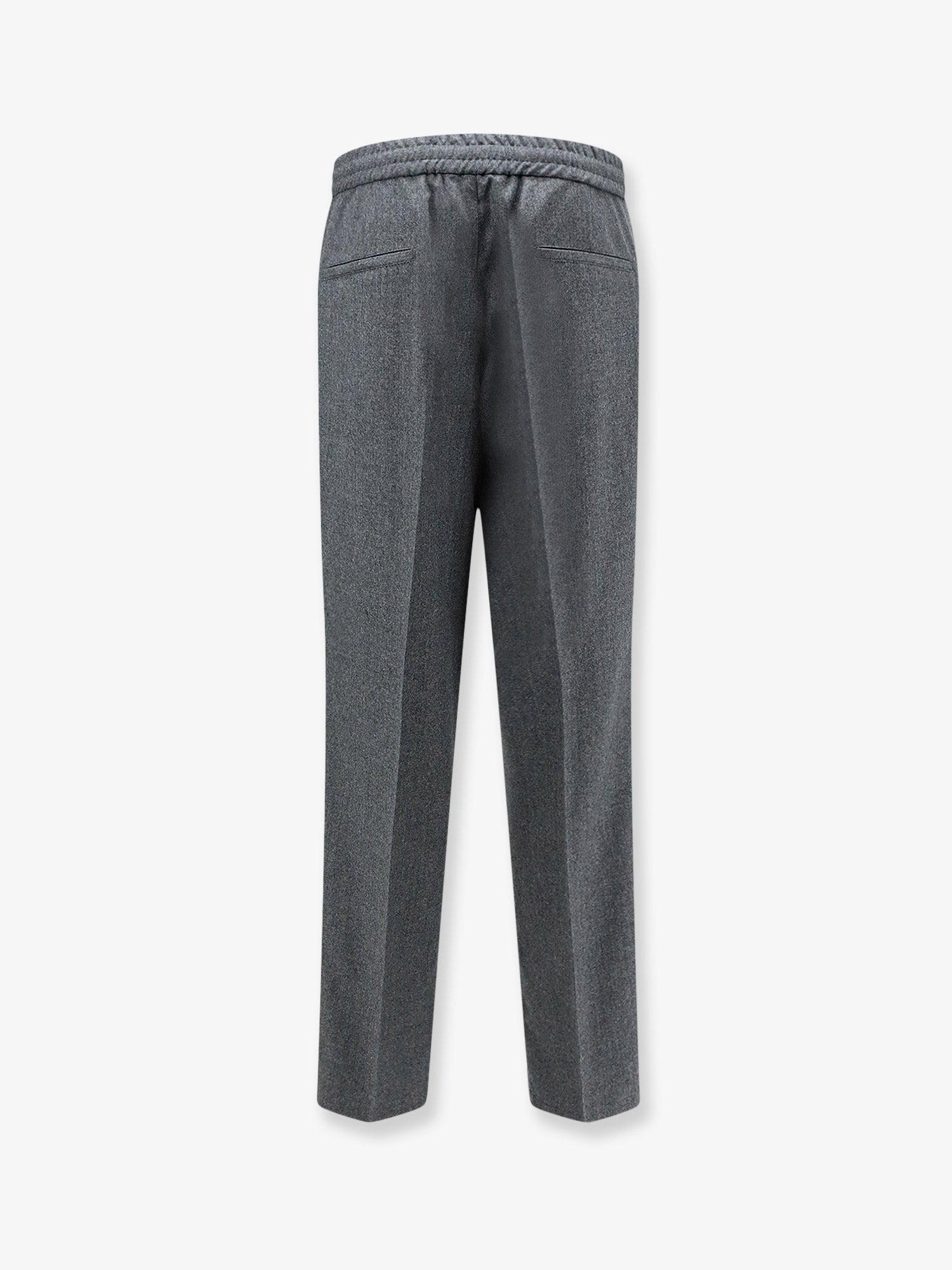 Brunello Cucinelli Brunello Cucinelli - Virgin wool trousers with adjustable drawstring