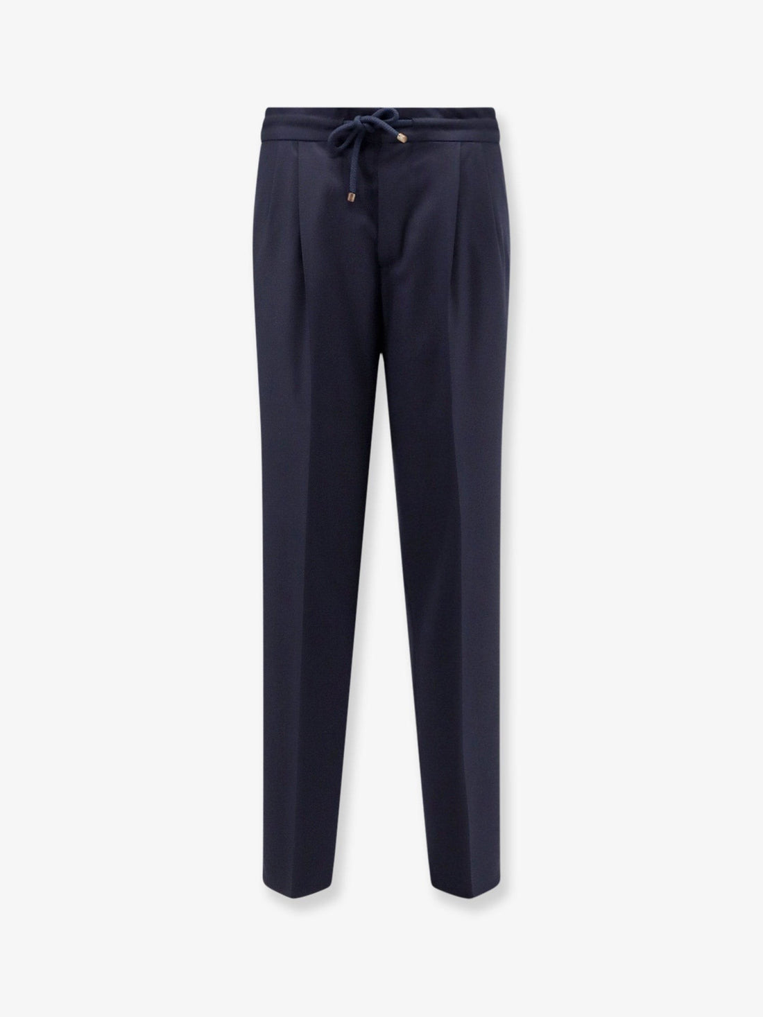 Brunello Cucinelli - Wool flannel pants virgin-wool-trousers-with-adjustable-drawstring_a1f212f7-623f-45ba-aa1f-e54500ae3050