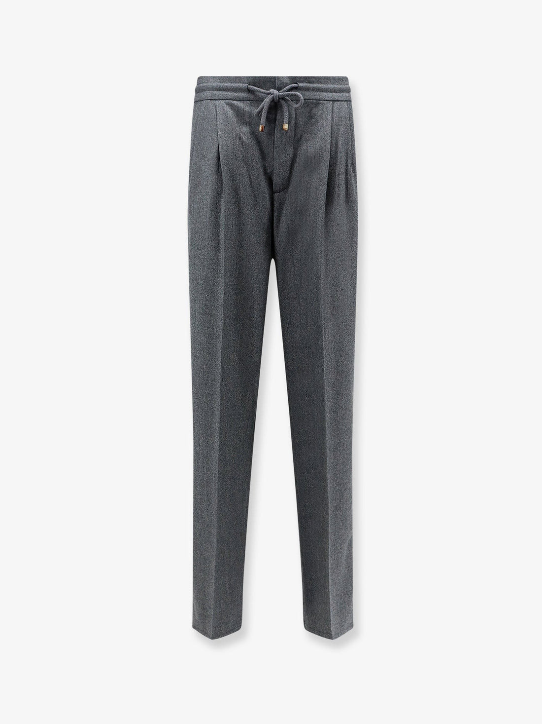 Brunello Cucinelli - Wool flannel pants virgin-wool-trousers-with-adjustable-drawstring_b86dfd29-c489-430d-a7e9-5d364a434a63