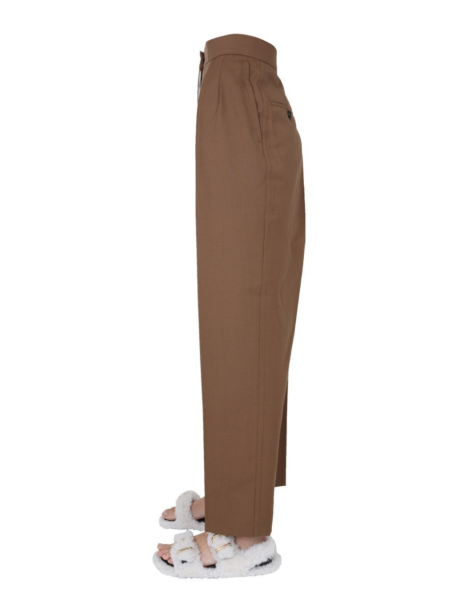 VIRGIN WOOL TROUSERS