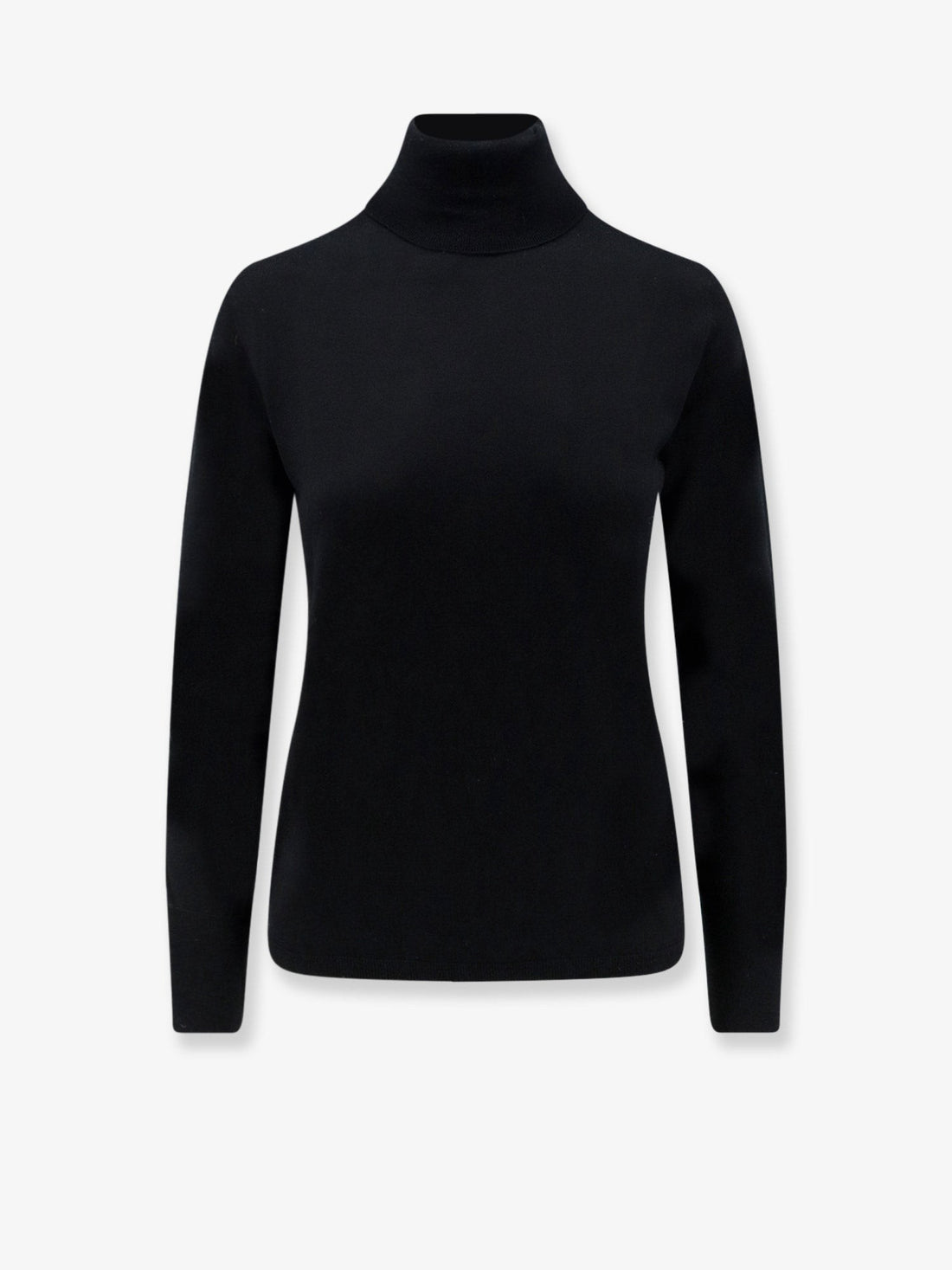 ASPESI - Virgin wool turtleneck sweater Black
