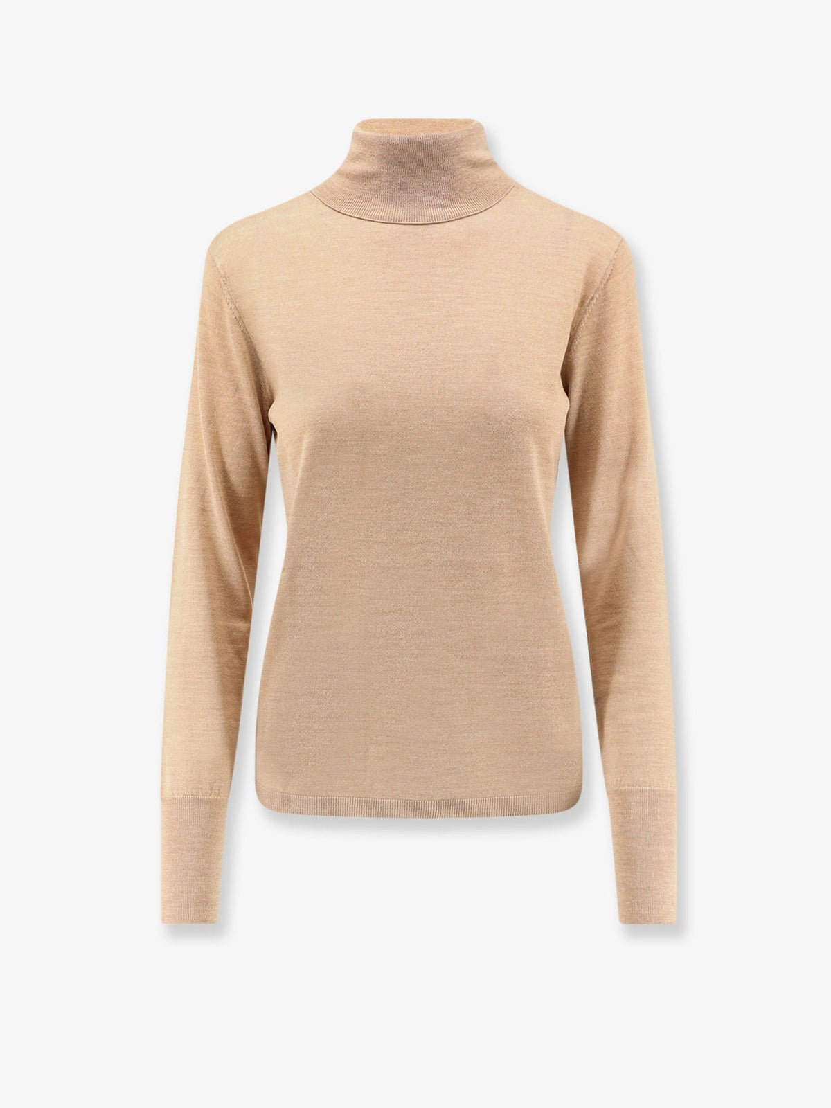ASPESI - Virgin wool turtleneck beige