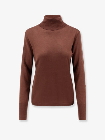 ASPESI - Virgin wool turtleneck Marrone