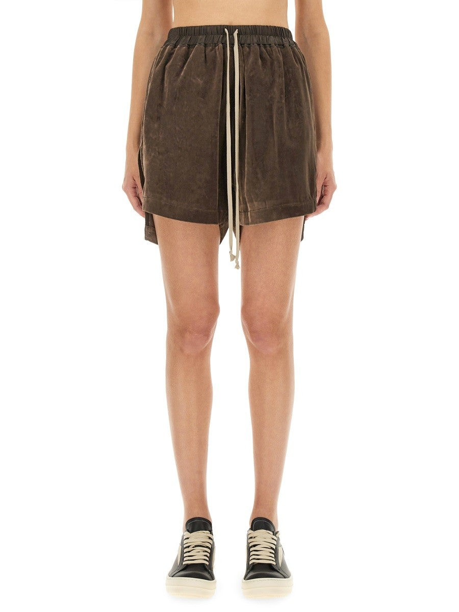 VISCOSE AND CUPRO SHORTS