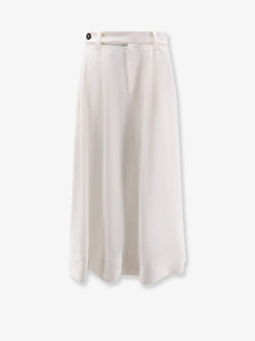 Brunello Cucinelli - 'Sartorial' skirt viscose-and-linen-skirt