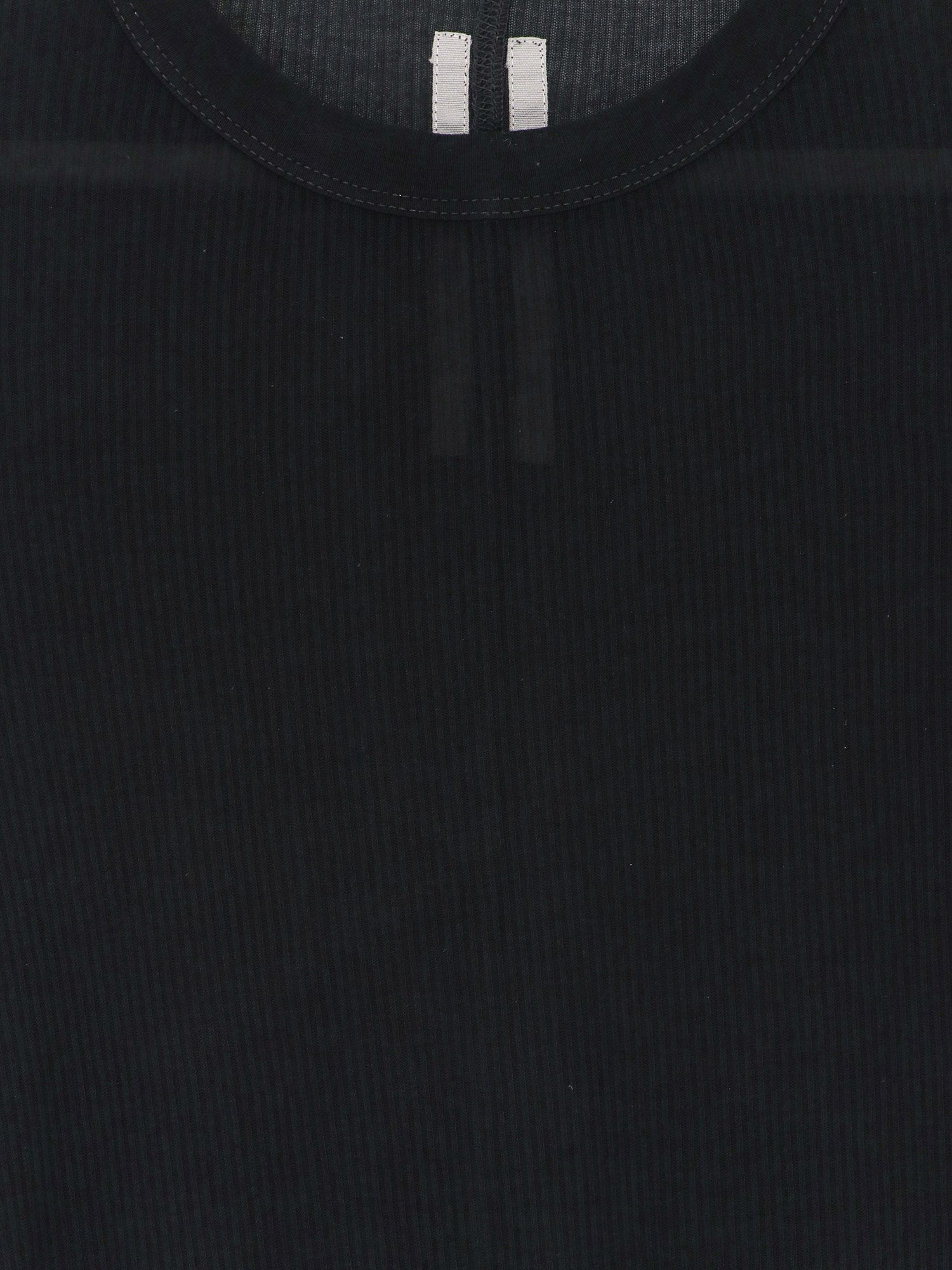 RICK OWENS - Viscose and silk blend T-shirt