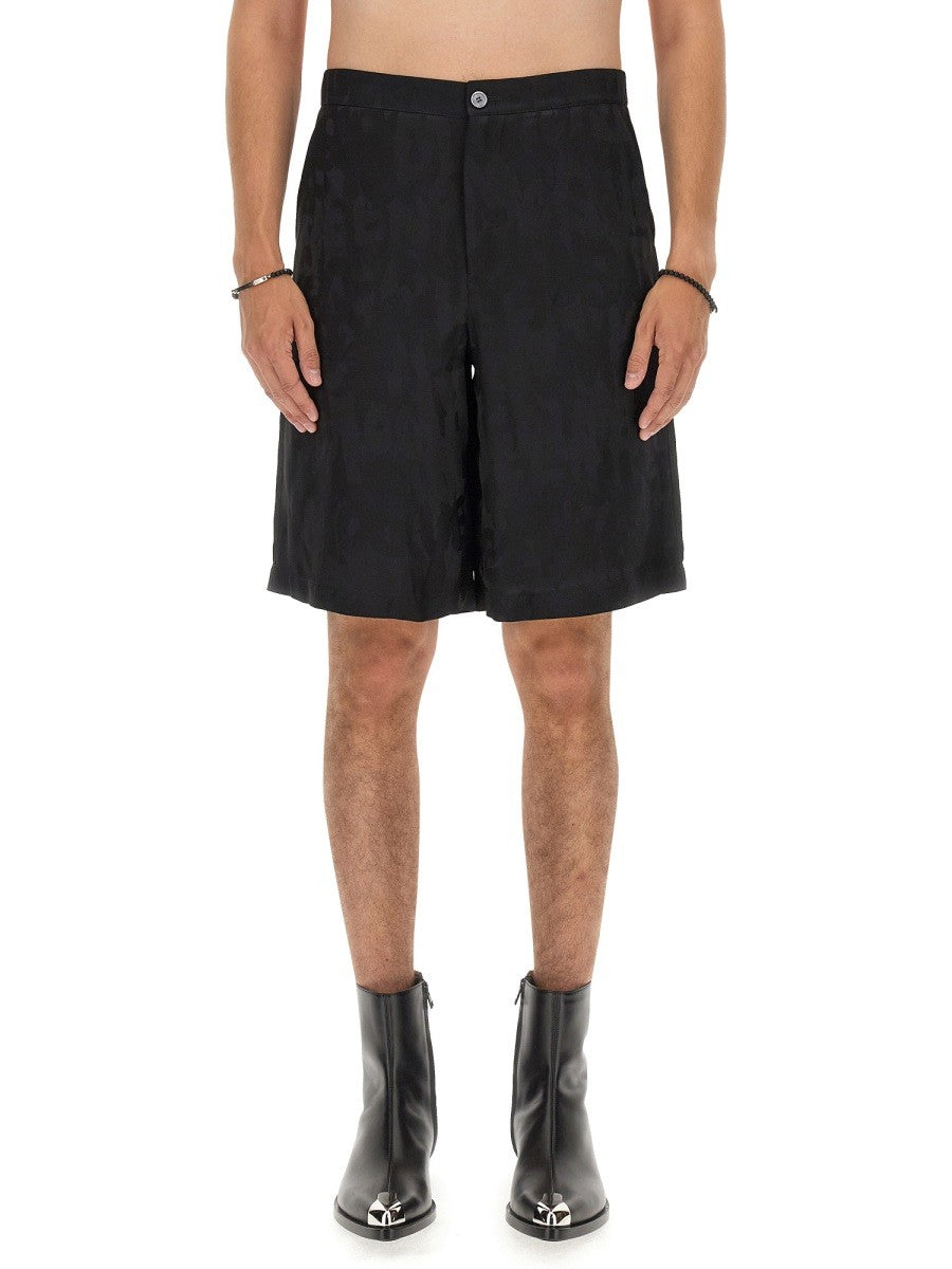 Alexander Mcqueen Alexander Mcqueen - VISCOSE BERMUDA SHORTS