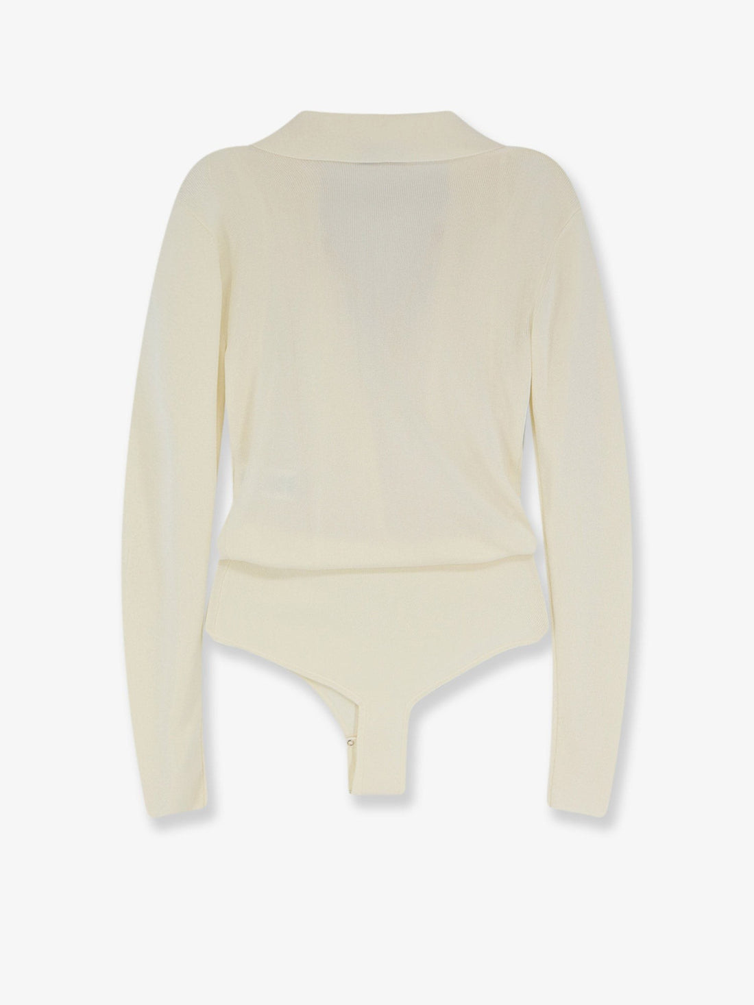 Elisabetta Franchi - Viscose blend bodysuit with jewel charm detail viscose-blend-bodysuit-with-jewel-charm-detail