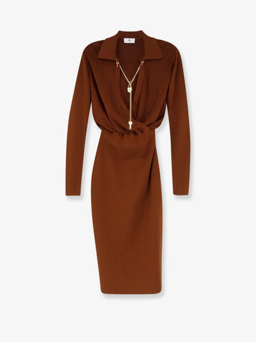 Elisabetta Franchi - Viscose blend midi dress viscose-blend-midi-dress_e753f58c-9fb6-4a8f-b186-2dd658ee75ff