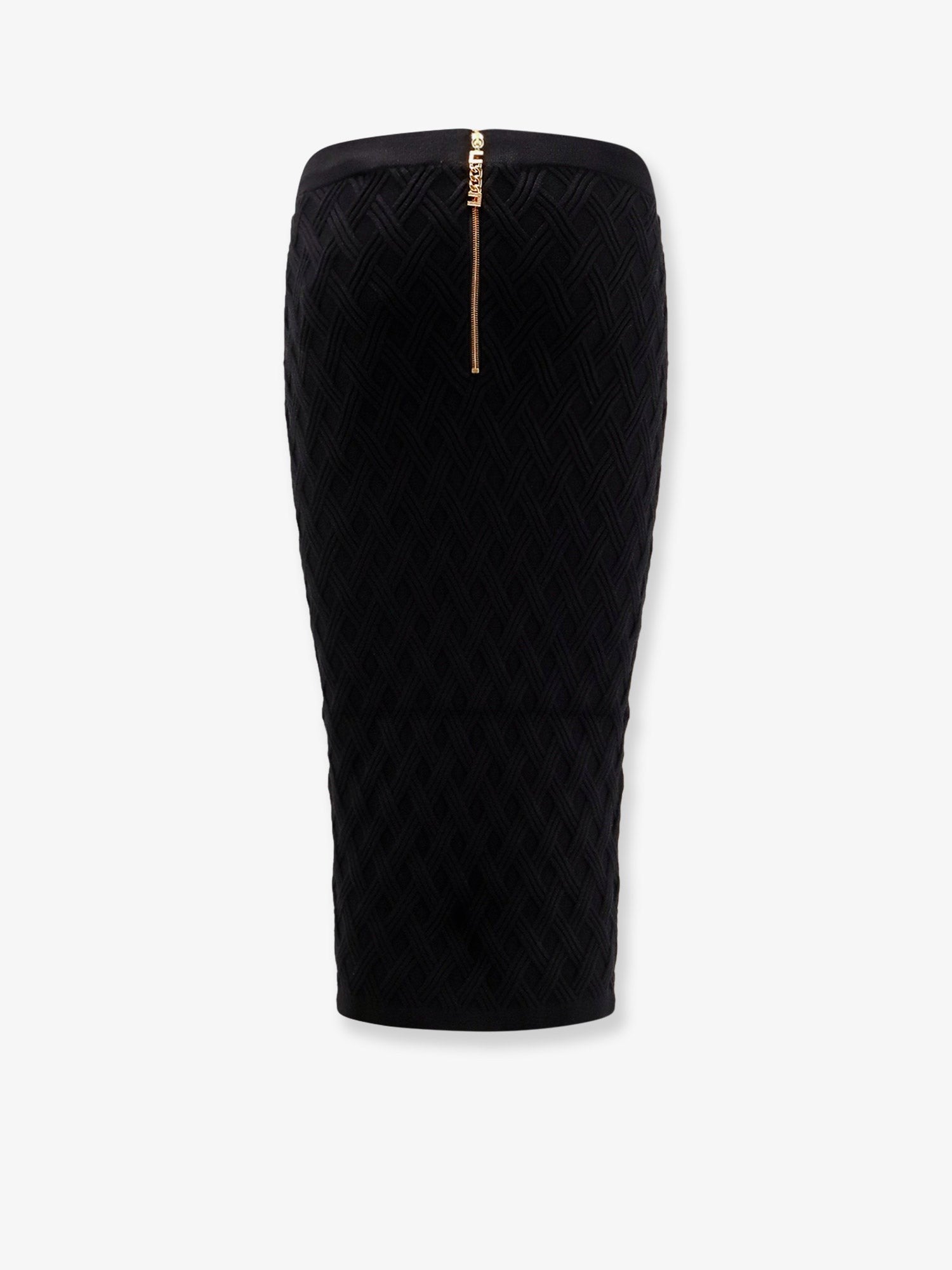 Viscose blend pencil skirt