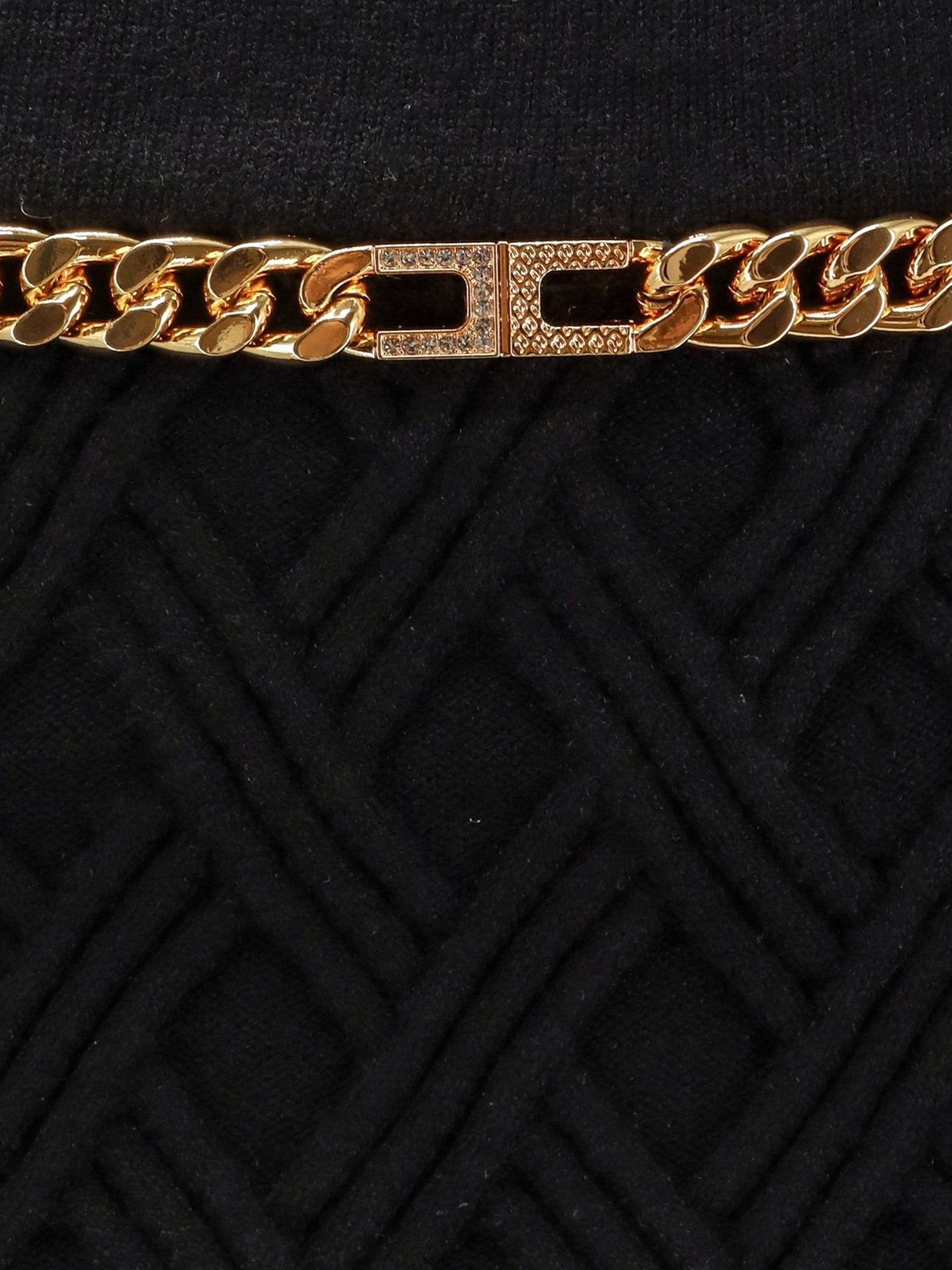 Viscose blend pencil skirt