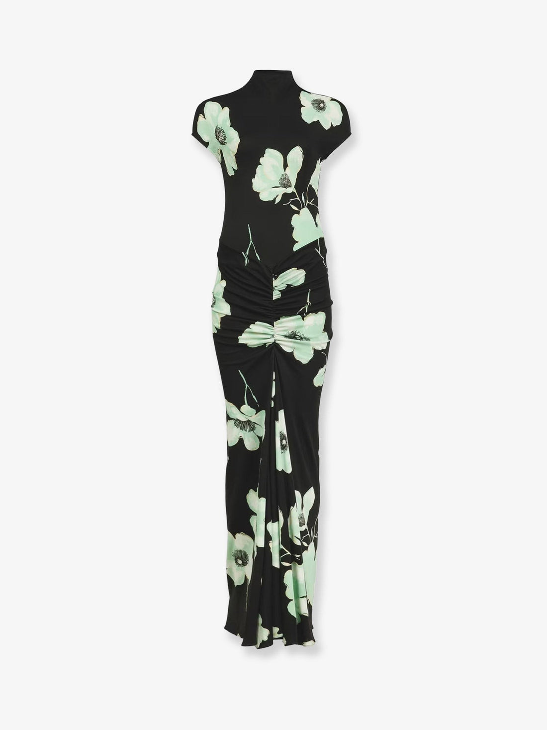 ALAIA - Viscose dress with Sakura print viscose-dress-with-sakura-print_48187b00-05ea-4bbe-87b7-f6aaef1f66c6