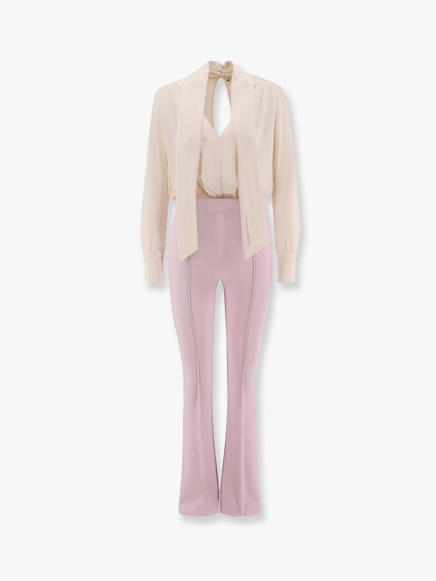 Viscose jumsuit with removable trouser