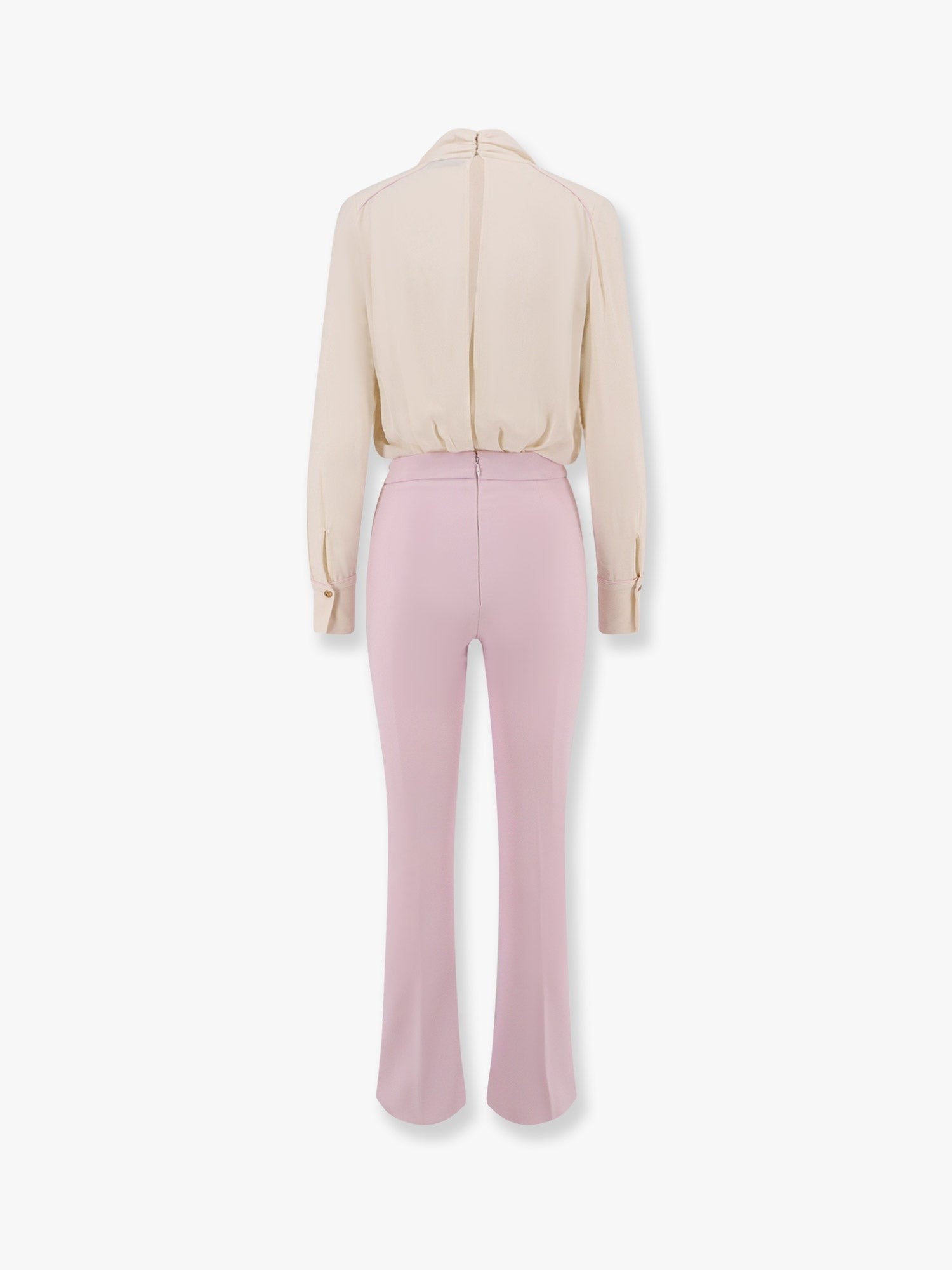 Viscose jumsuit with removable trouser