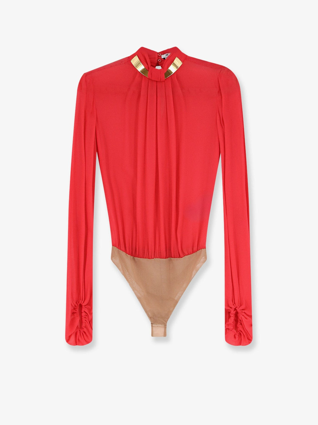 Elisabetta Franchi - Viscose shirt with body detail viscose-shirt-with-body-detail