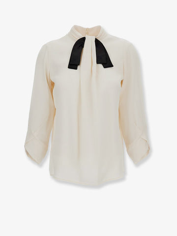 Elisabetta Franchi - Viscose shirt with contrasting detail