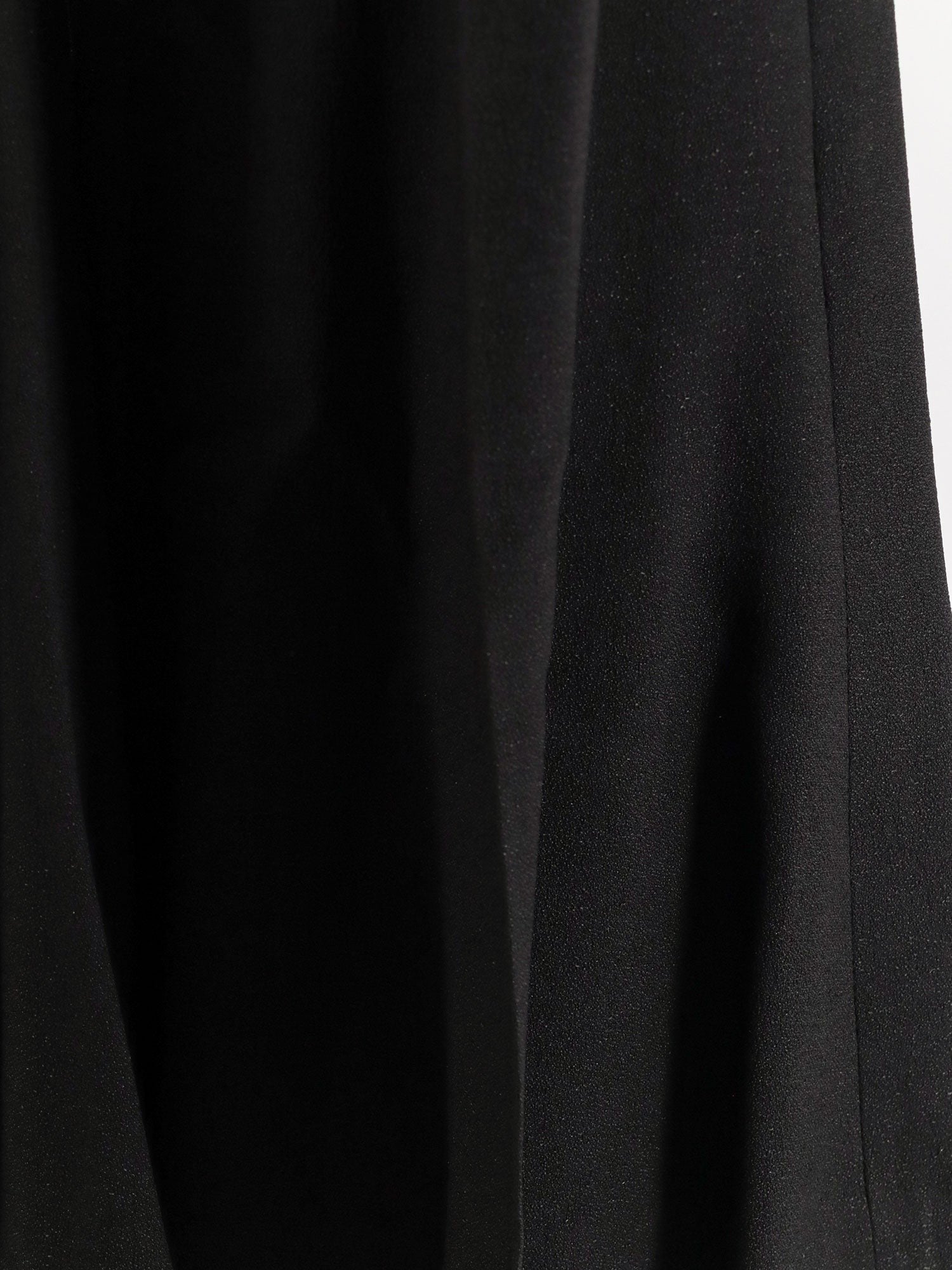 Viscose trousers with flared bottom