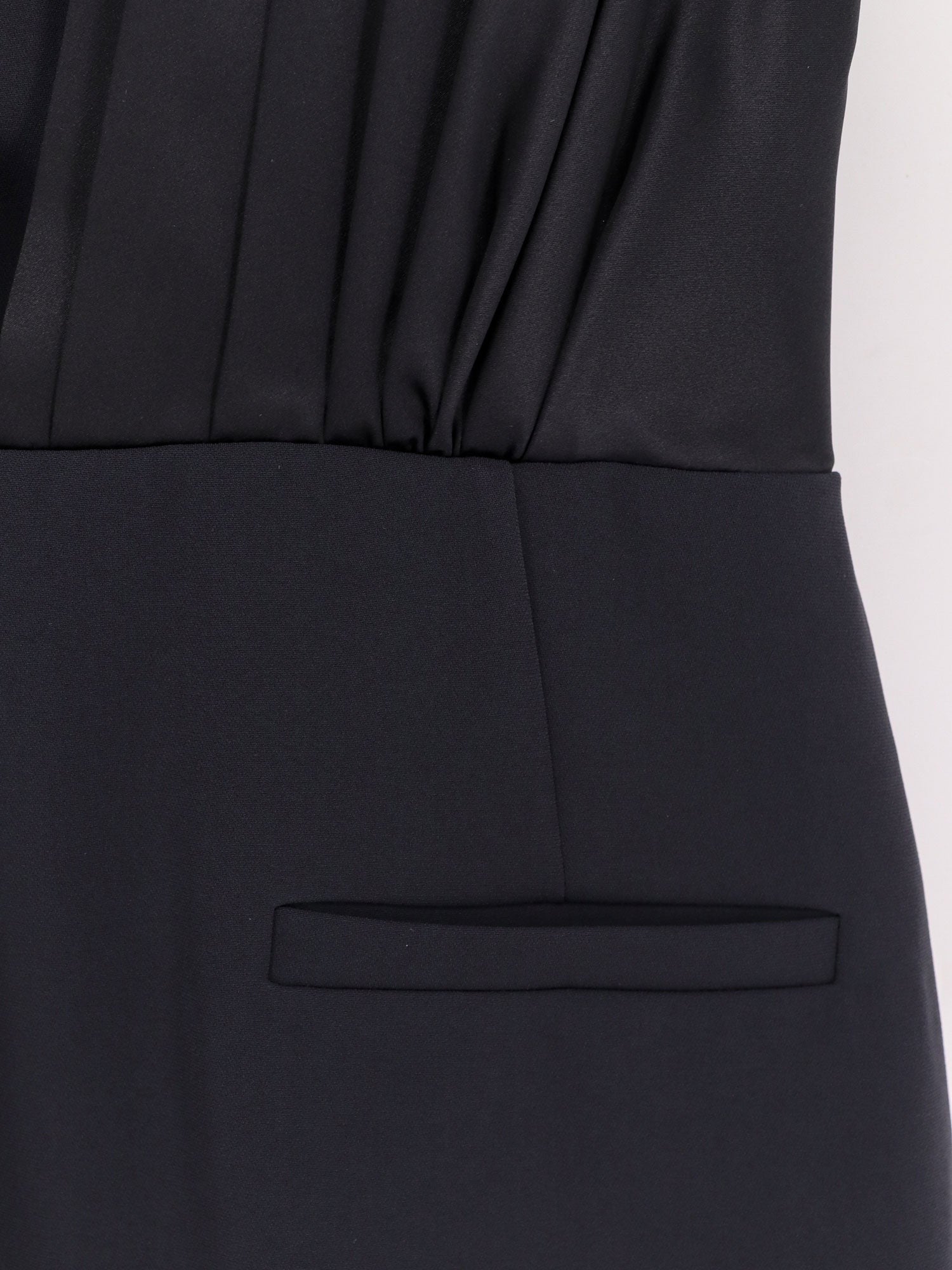 Vittor midi dress with silk insert