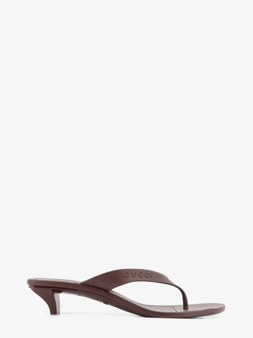 Gucci Gucci - Vittoria rubber flip-flops sandals