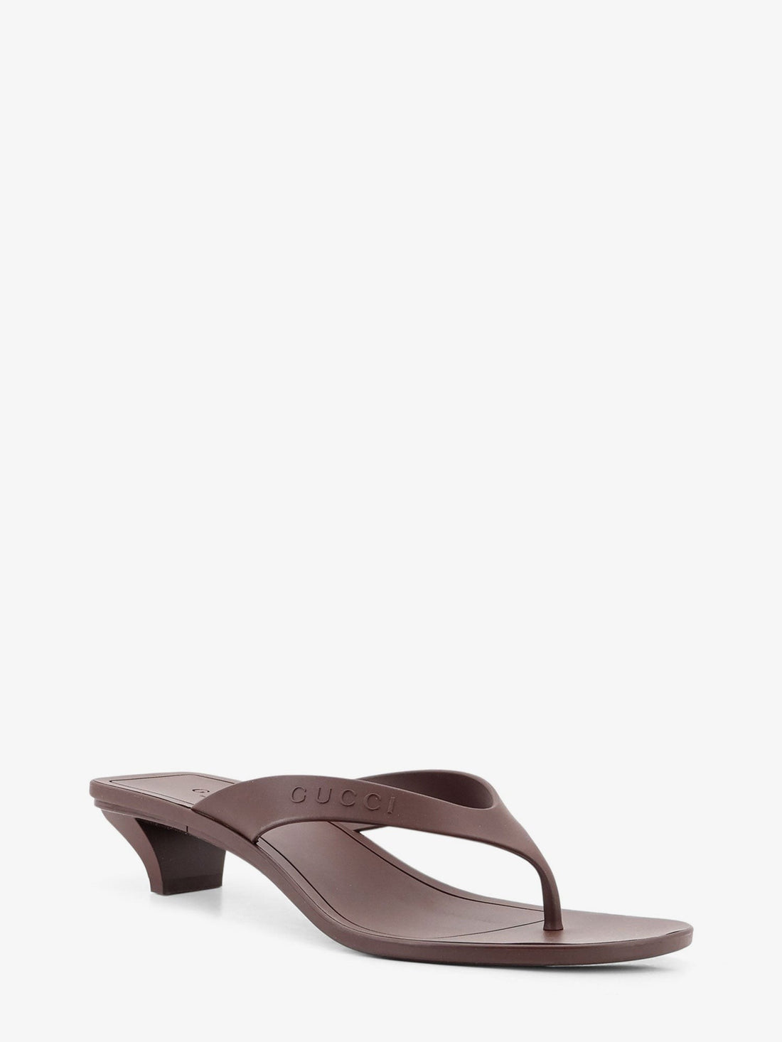 Gucci Gucci - Vittoria rubber flip-flops sandals