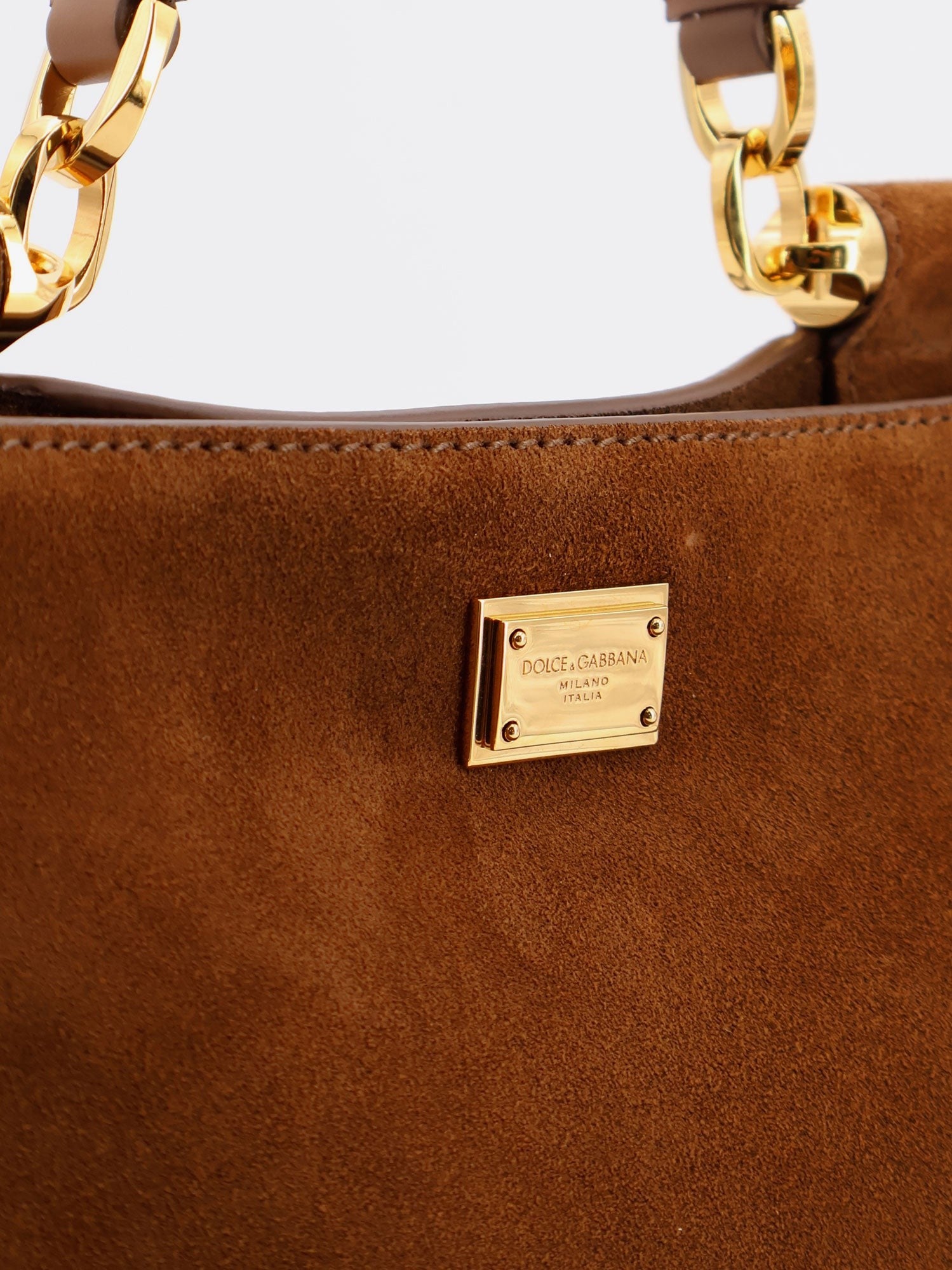 Dolce & Gabbana - Vittoria suede crossbody bag