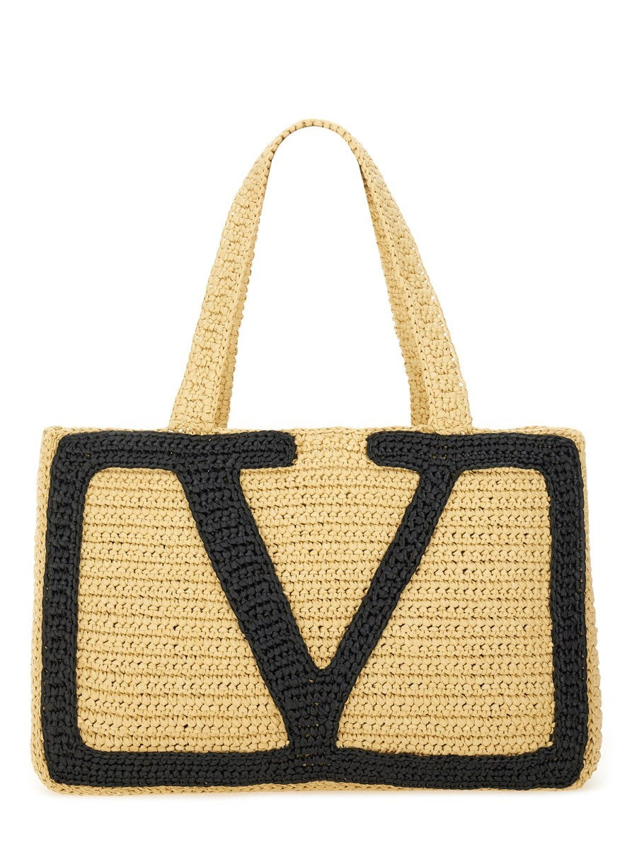 "VIVA SUPERSTAR" LARGE RAFFIA SHOPPING BAG viva-superstar-large-raffia-shopping-bag