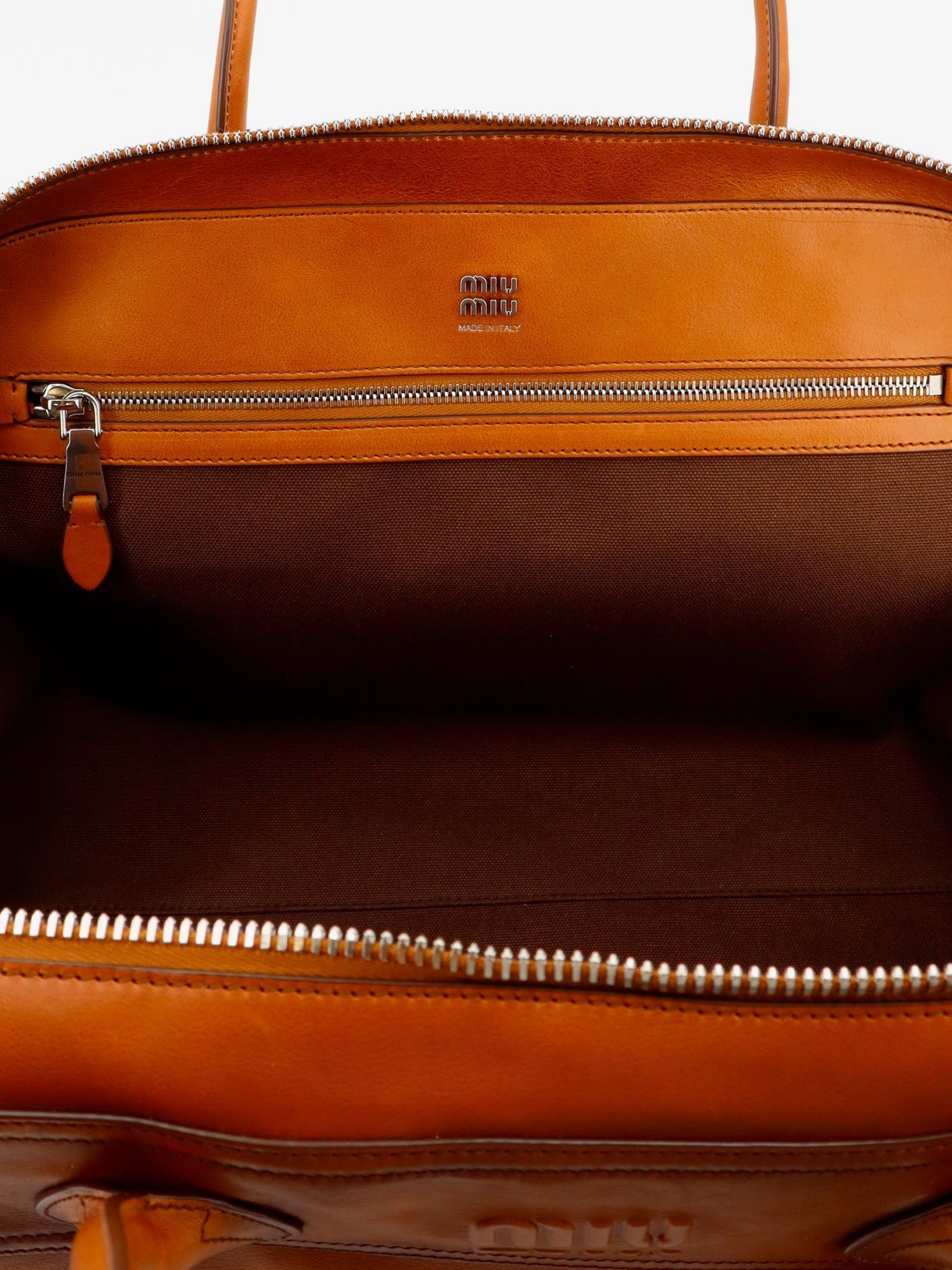 Miu Miu - Vivant leather handbag