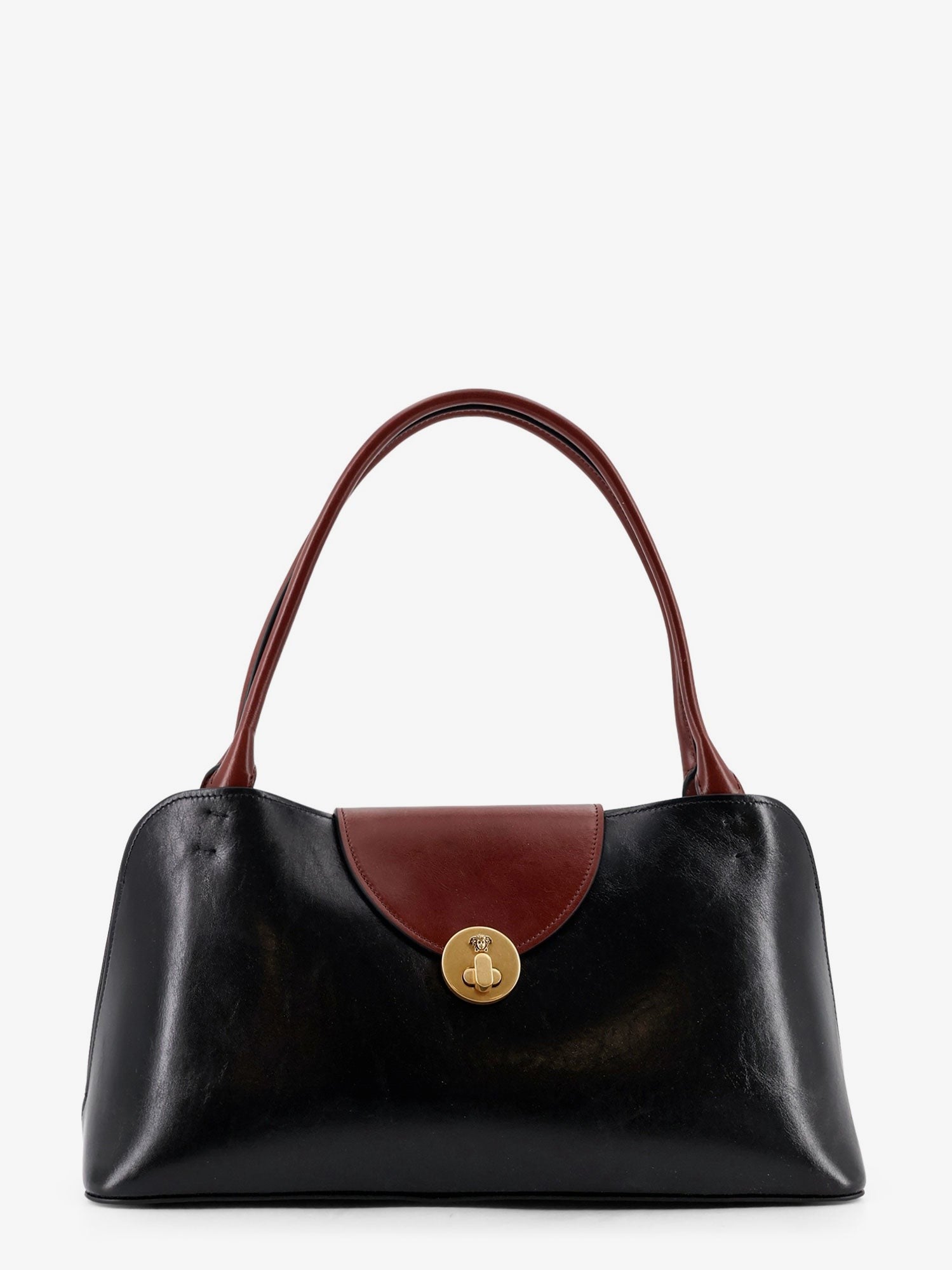 Versace Vivian leather shoulder bag