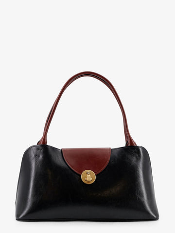 Versace Vivian leather shoulder bag
