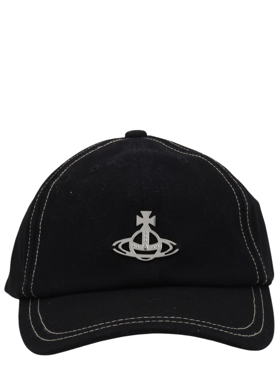 Vivienne Westwood VIVIENNE WESTWOOD CAPPELLO DA BASEBALL "EDGEWEAR"