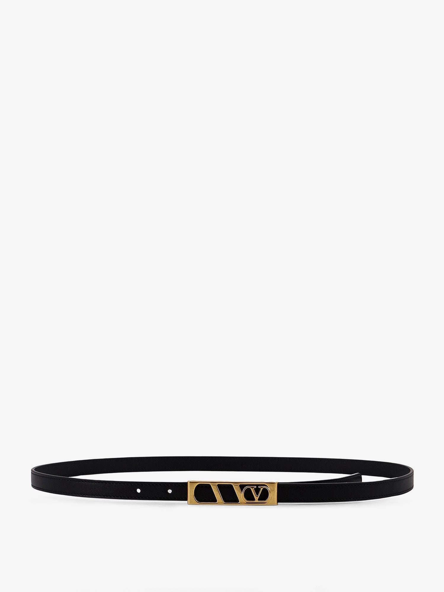 Vlogo leather belt