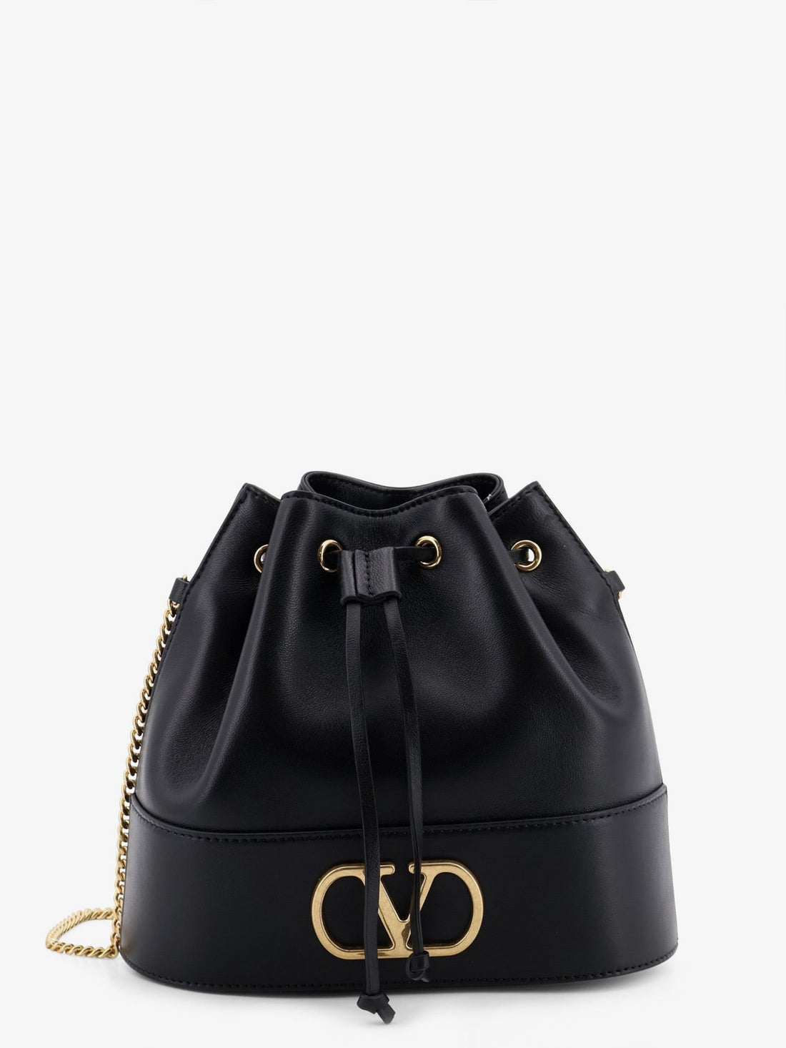 Valentino Garavani Valentino Garavani - VLogo Signature Leather Bucket Bag